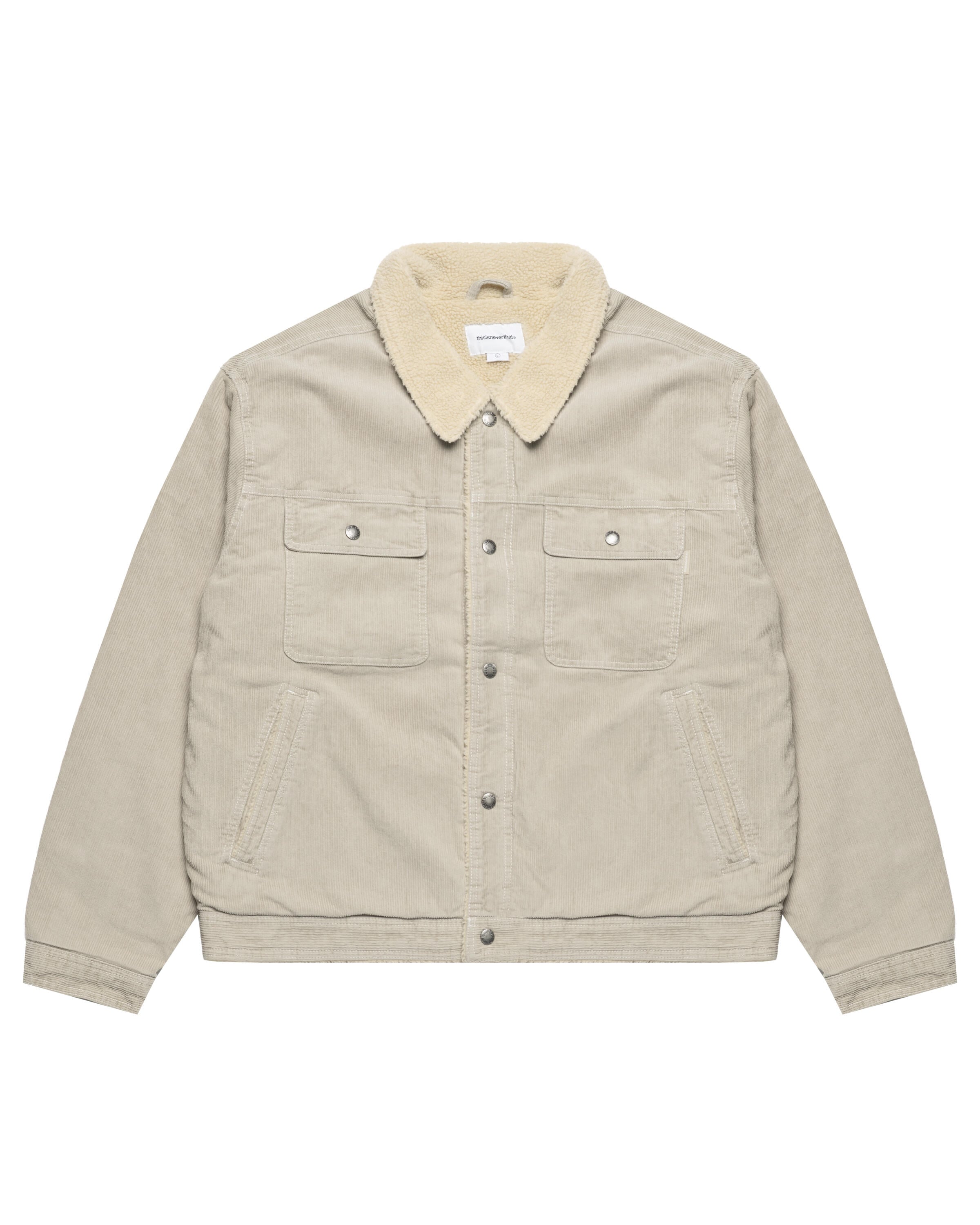Thisisneverthat Sherpa Lined Corduroy Trucker Jacket